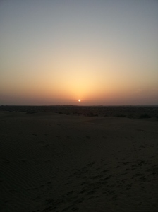 Desert in Jaisalmer.